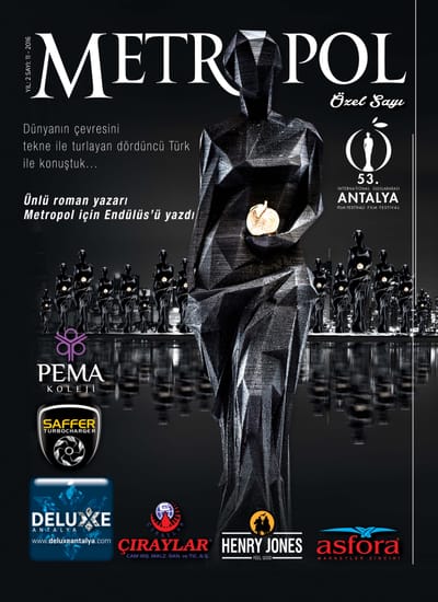 Menderes Türel- Antalya Büyükşehir Belediye Başkanı/ 53. Antalya Film Festivali Özel Sayı