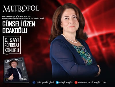 Günseli Özen Ocakoğlu- Rota Yayıncılık Yönetim Kurulu Başkanı ve Marketing Türkiye Dergisi Genel Yayın Yönetmeni