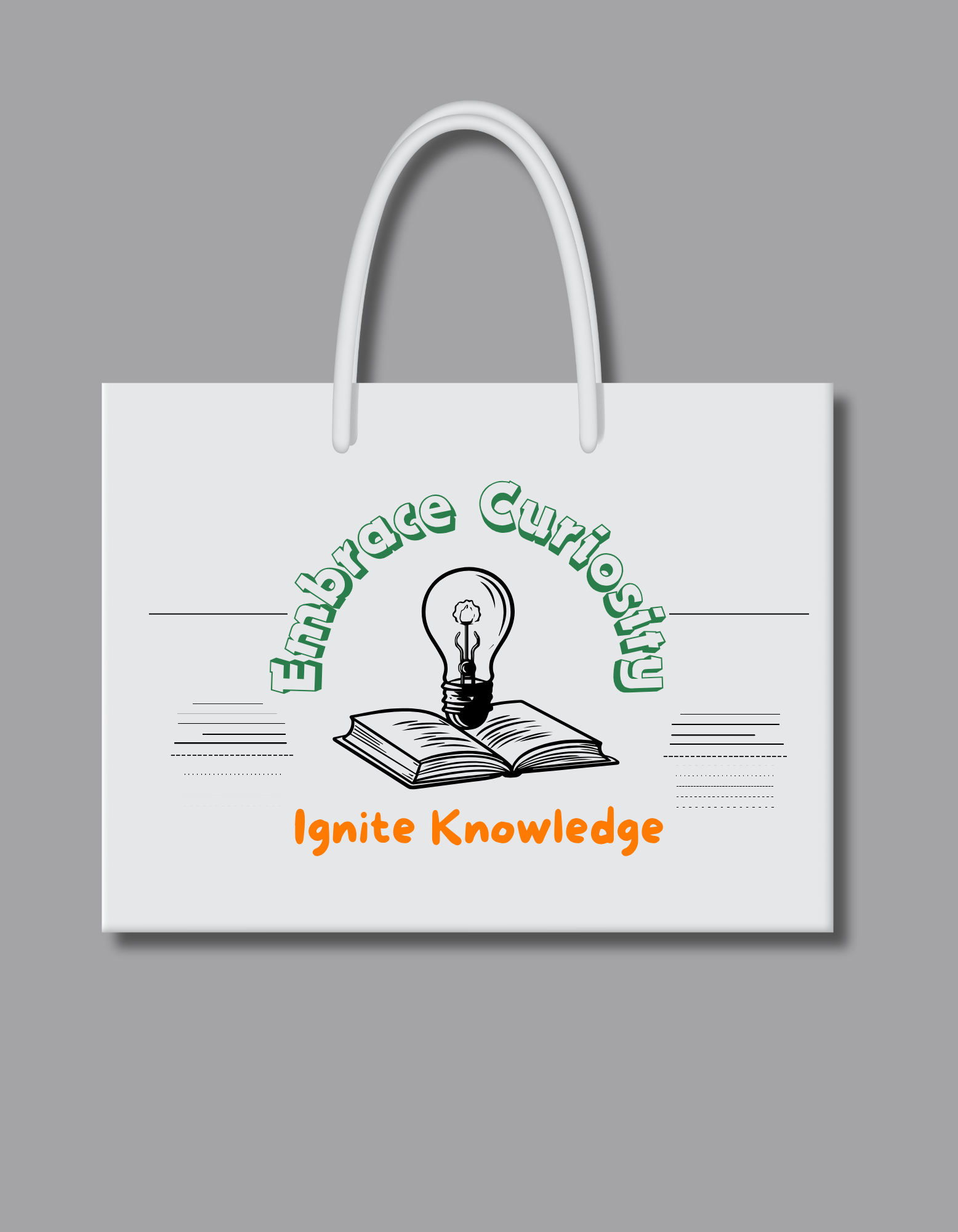 "Embrace curiosity, ignite knowledge" – إحتضن الفضول وأشعل المعرفة