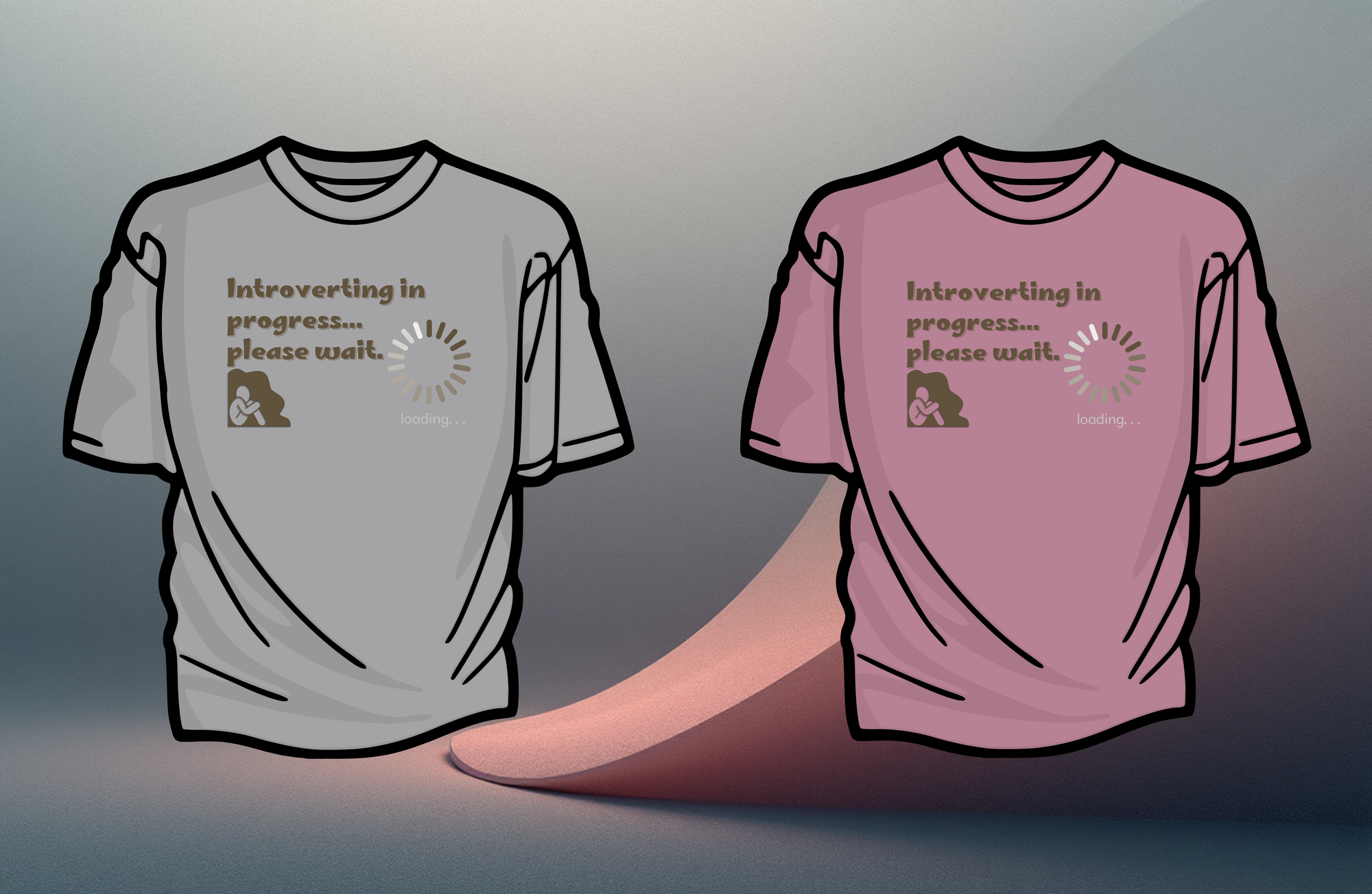 Introverting in progress... please wait. (جارٍ تشغيل وضعي الانعزالي... يرجى الانتظار.)