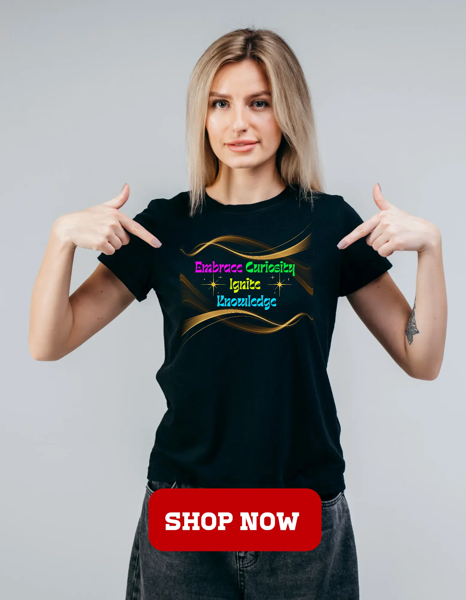 Elegant Flow-Embrace Curiosity, Ignite Knowledge | اعتنق الفضول، أشعل المعرفة