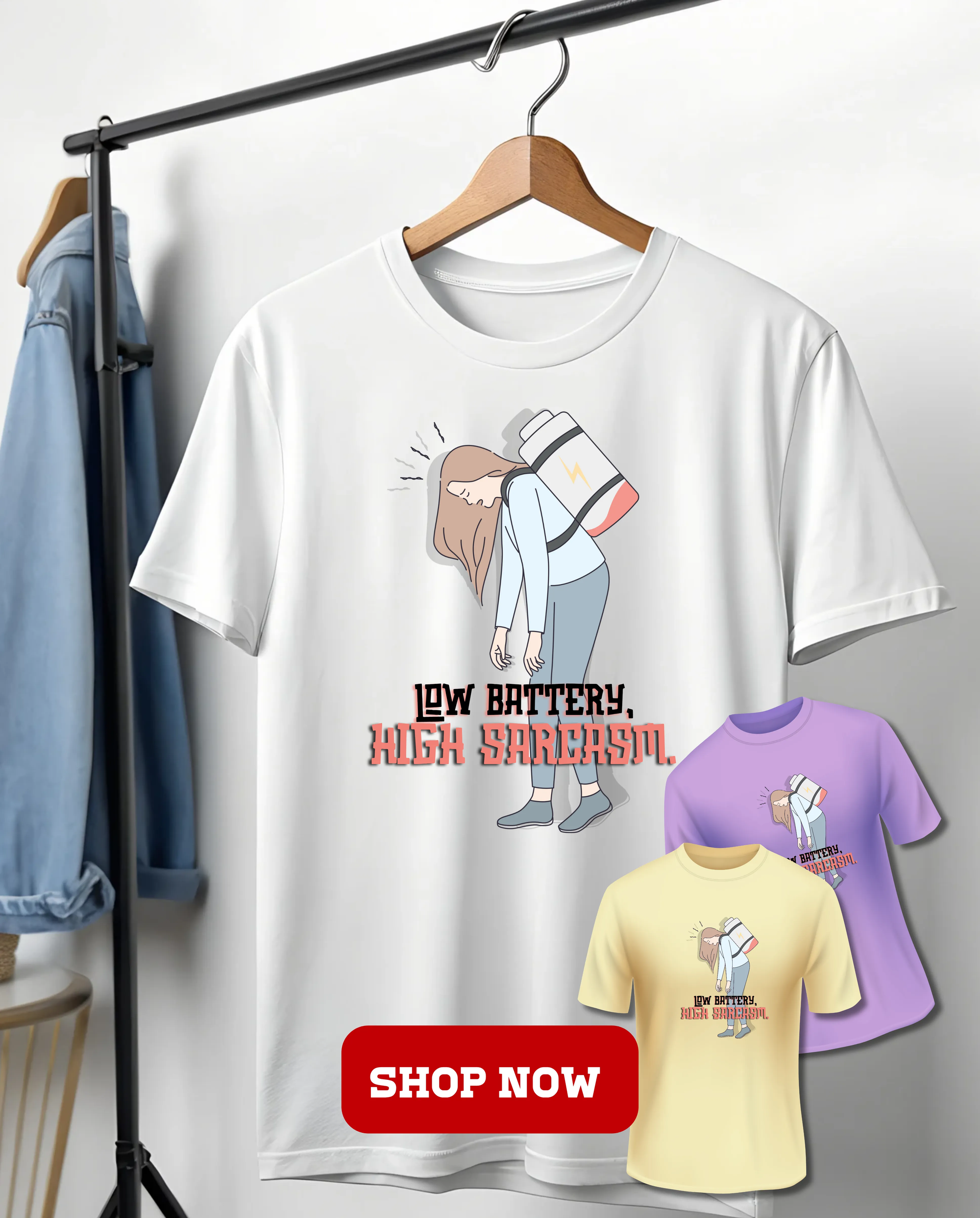 Low Battery, High Sarcasm | بطارية منخفضة، سخرية عالية