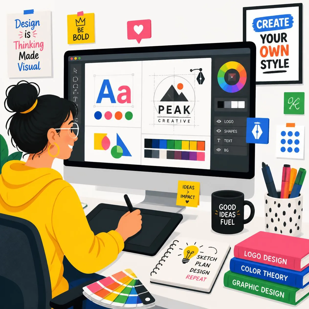 Freelancing in Graphic Design, Content Writing, and Digital Marketing: The Three-Part Formula for Success in the Digital Age