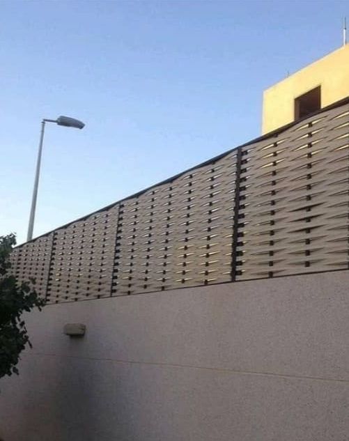 حواجز حديدية حديدية
