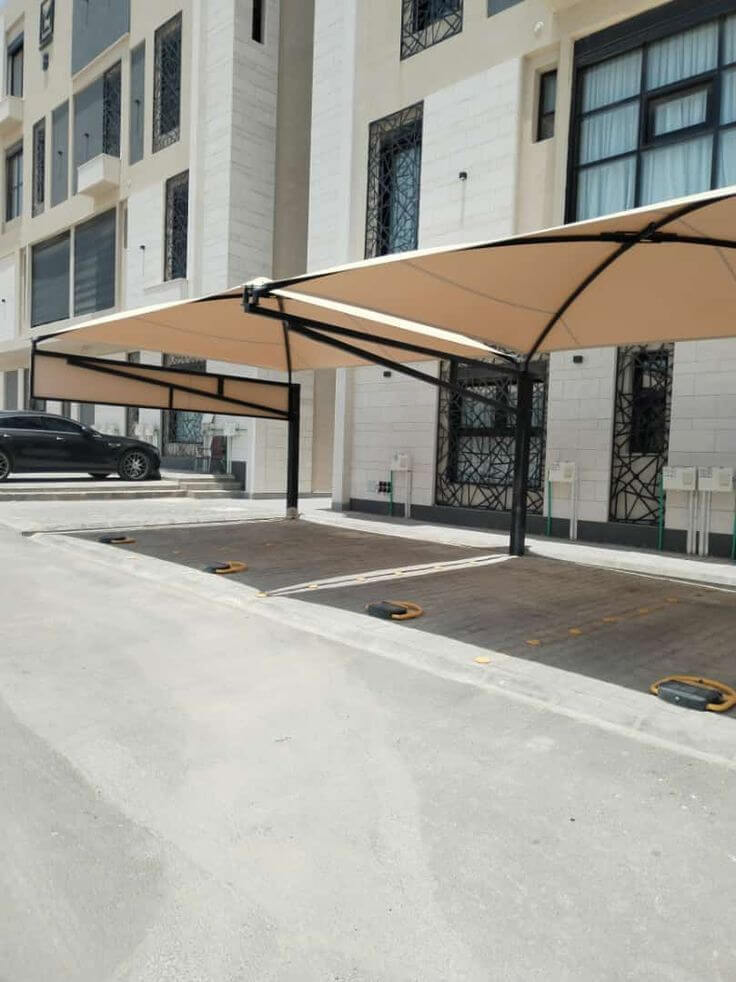 تركيب مظلات سيارات في جدة