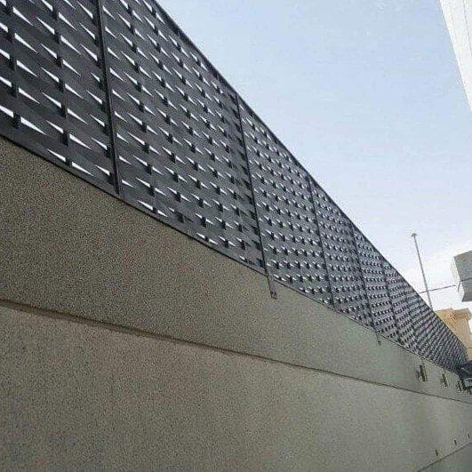 ساتر ابجور المنيوم لفيلا حديث الولادة في جدة