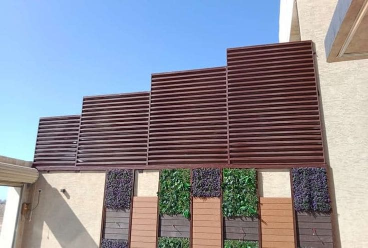 سواتر حديد جدة تصميم قوي.