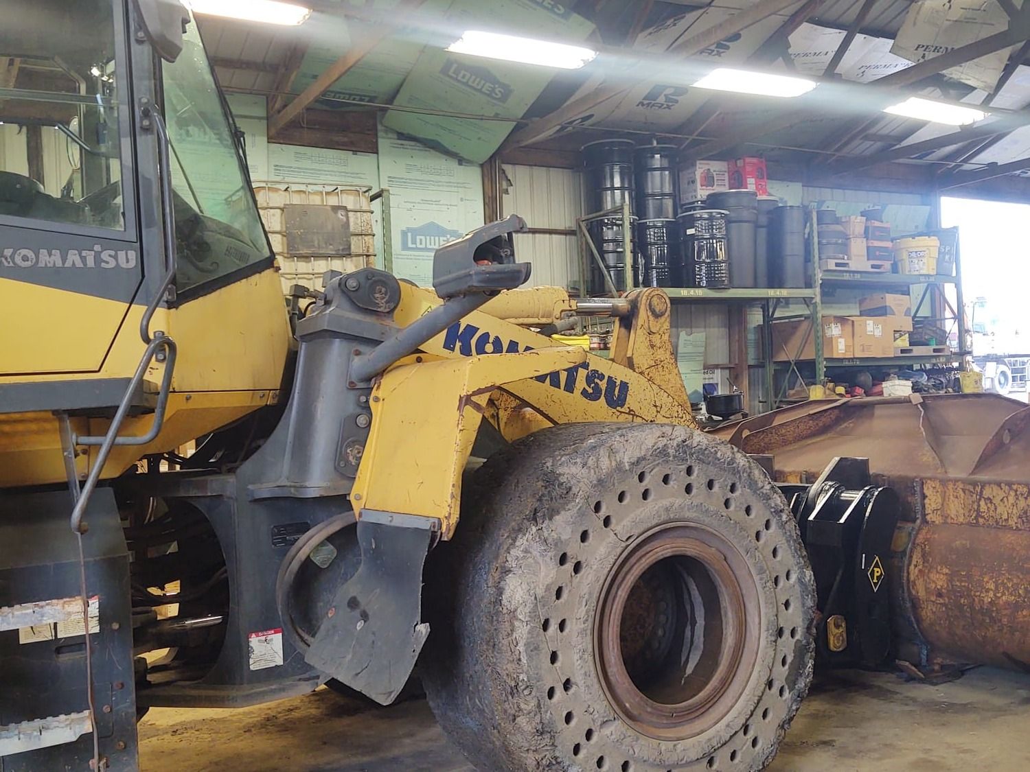 loader bucket modification