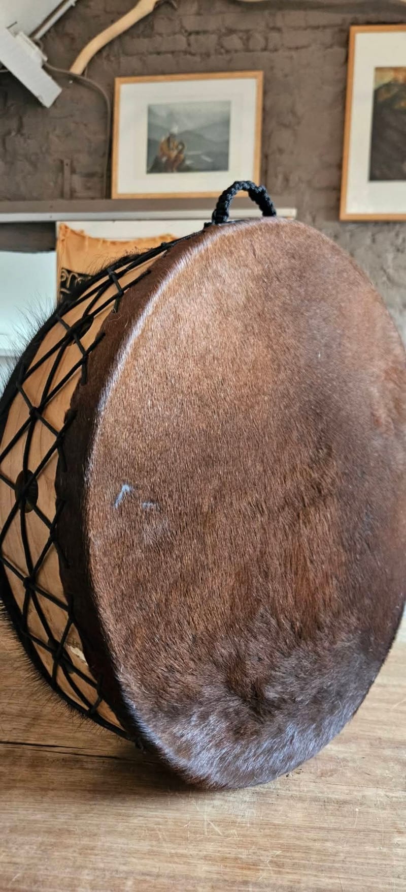 Tambour Double Peau Cheval & Buffle