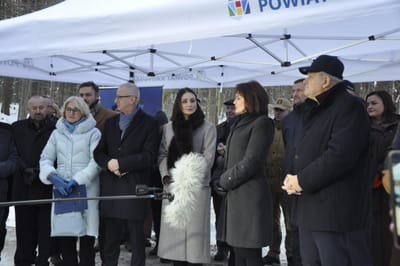 Uroczyste otwarcie drogi powiatowej Borowo–Babi Dół