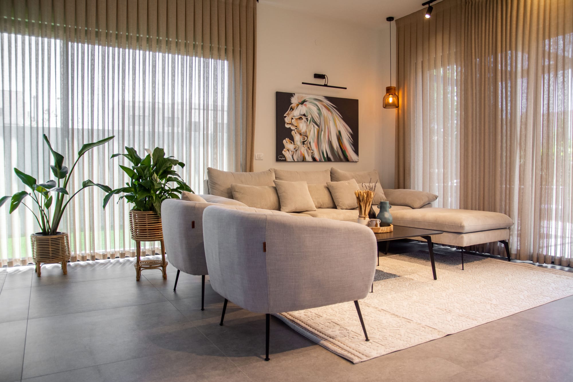 הלקוח: זוג + 4 מתבגרים