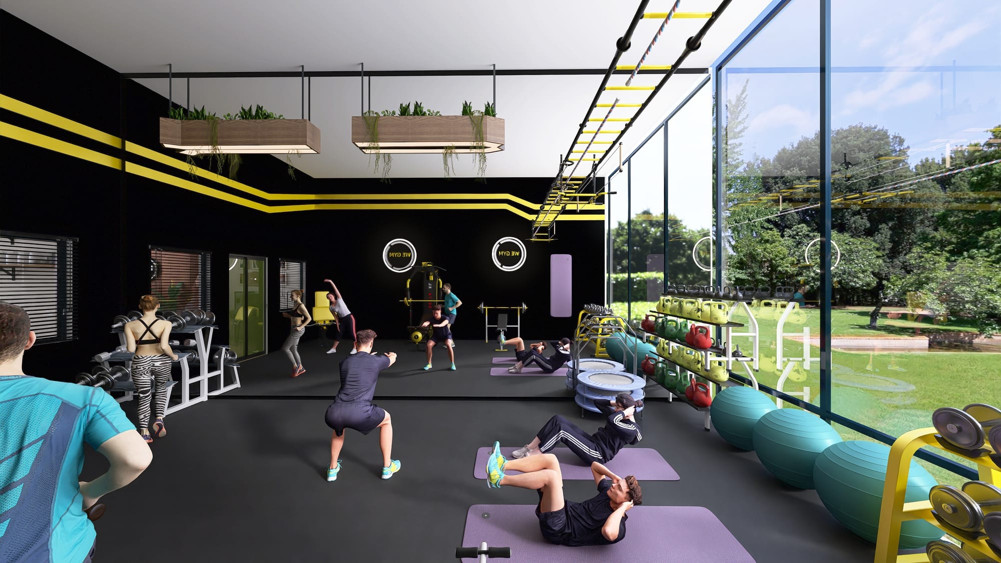 מועדון בריאות וסטודיו פרטי לאימוני כושר