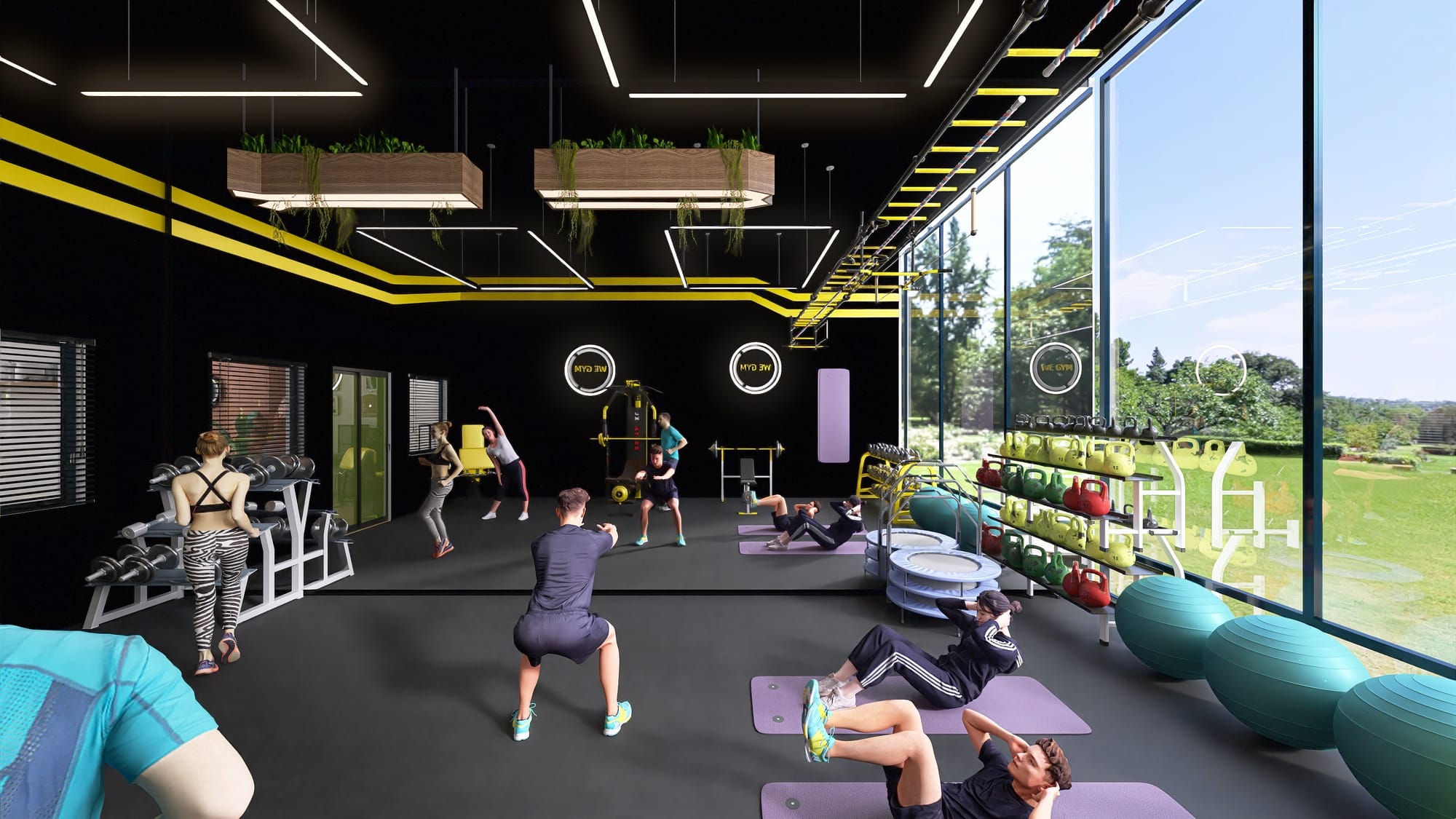 מועדון בריאות וסטודיו פרטי לאימוני כושר