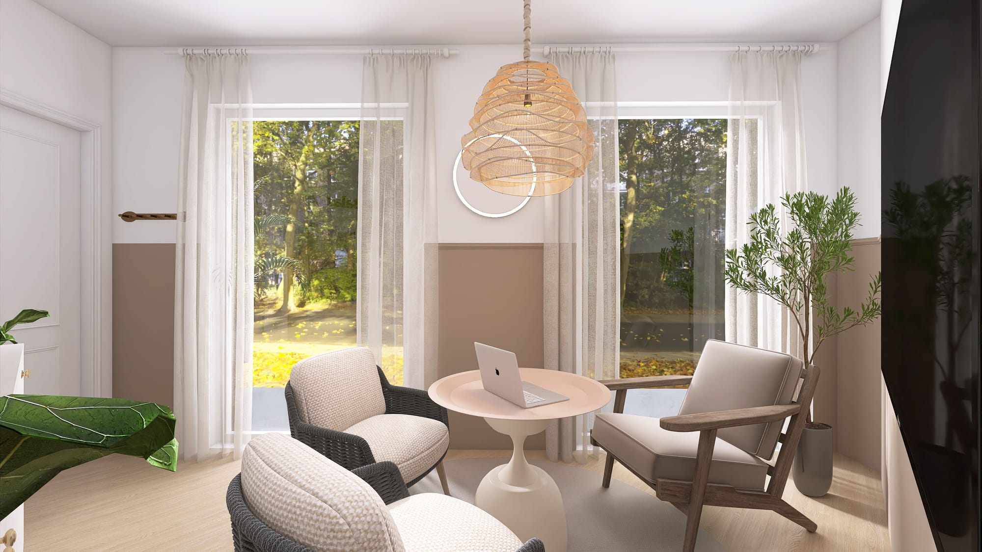 מיתוג, תכנון ועיצוב מחדש של מספרה, חדר קליניקה וחדר אימון מנטלי.