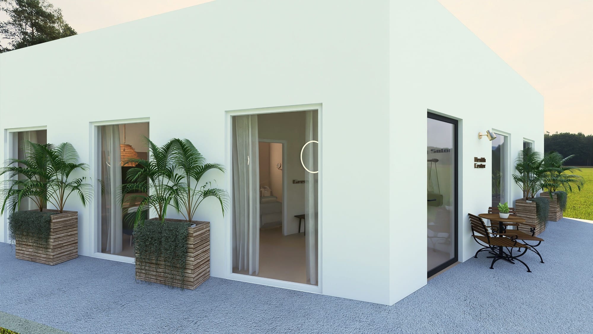 מיתוג, תכנון ועיצוב מחדש של מספרה, חדר קליניקה וחדר אימון מנטלי.