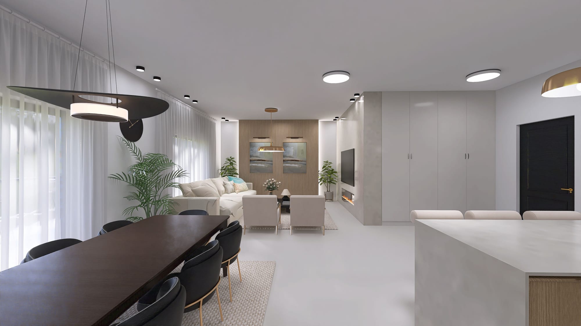  משפחה: אם + 4 מתבגרים