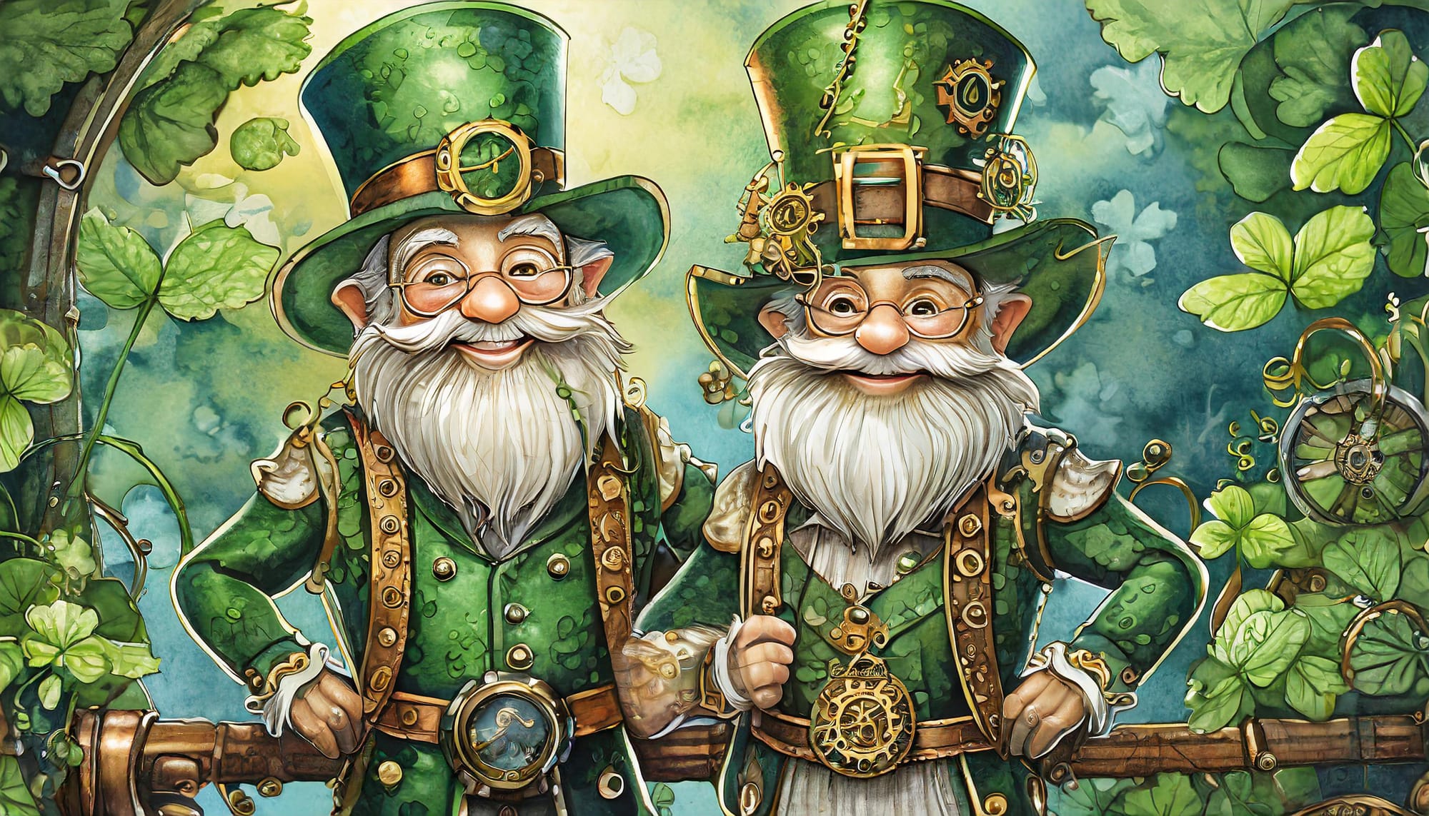 Kicherling und Glucks - die Erfindergnome