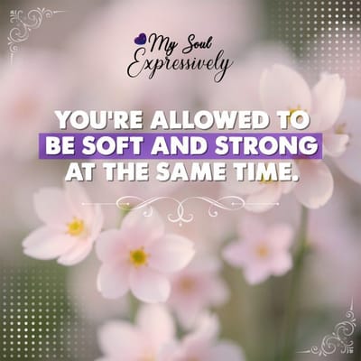 If you’re in a season of quiet strength, I see you.