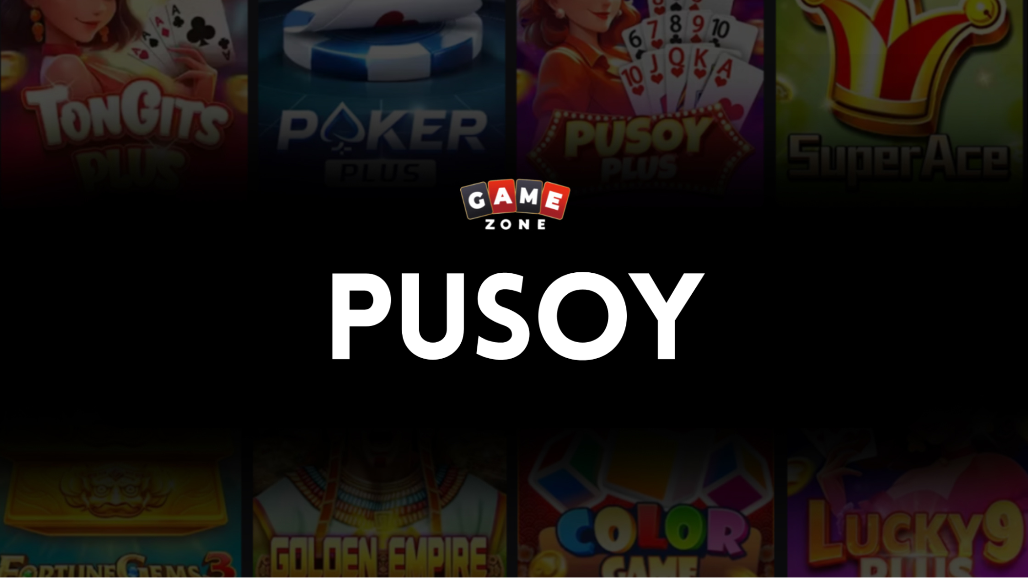 larong pusoy sa gamezone