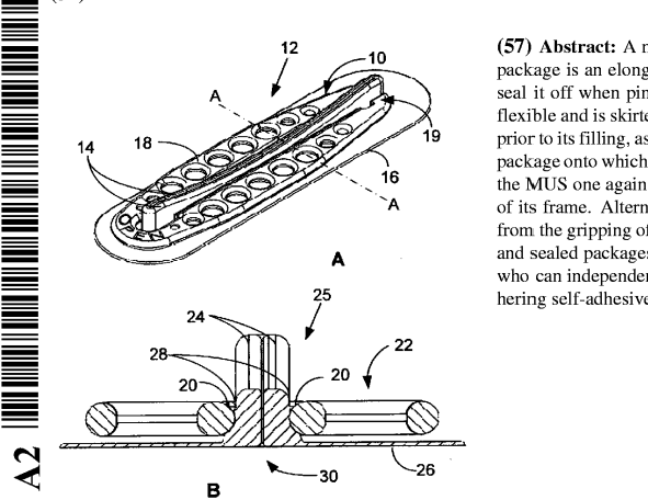 טכנולוגיה לסגר רב פעמי כמדבקה  - לשימוש באריזות לצורך אטימה לאחר הפתיחה