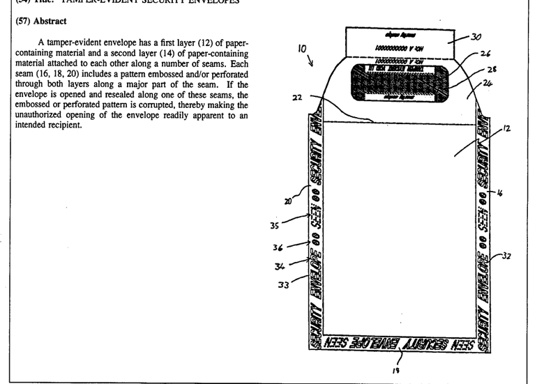 טכנולוגיה לייצור מעטפות מאובטחות מנייר עם הטבעה תלת ממדית