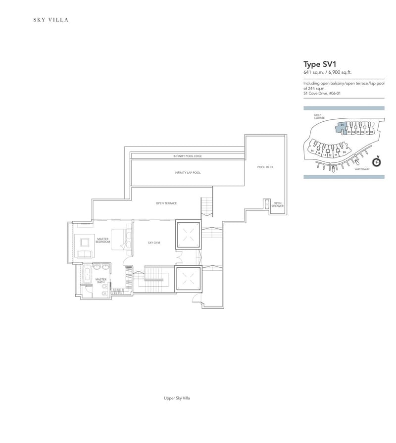 Sky Villa Duplex Penthouse at Turquoise 