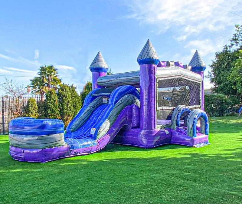 *Bounce House Water Single Slide 3 in 1*