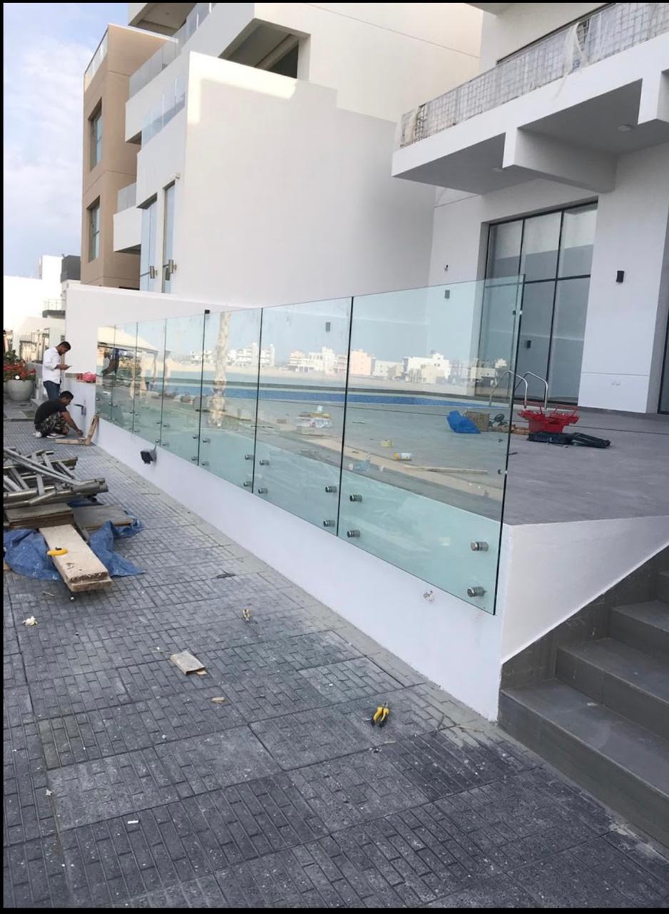 تركيب درابزين زجاج بالدمام