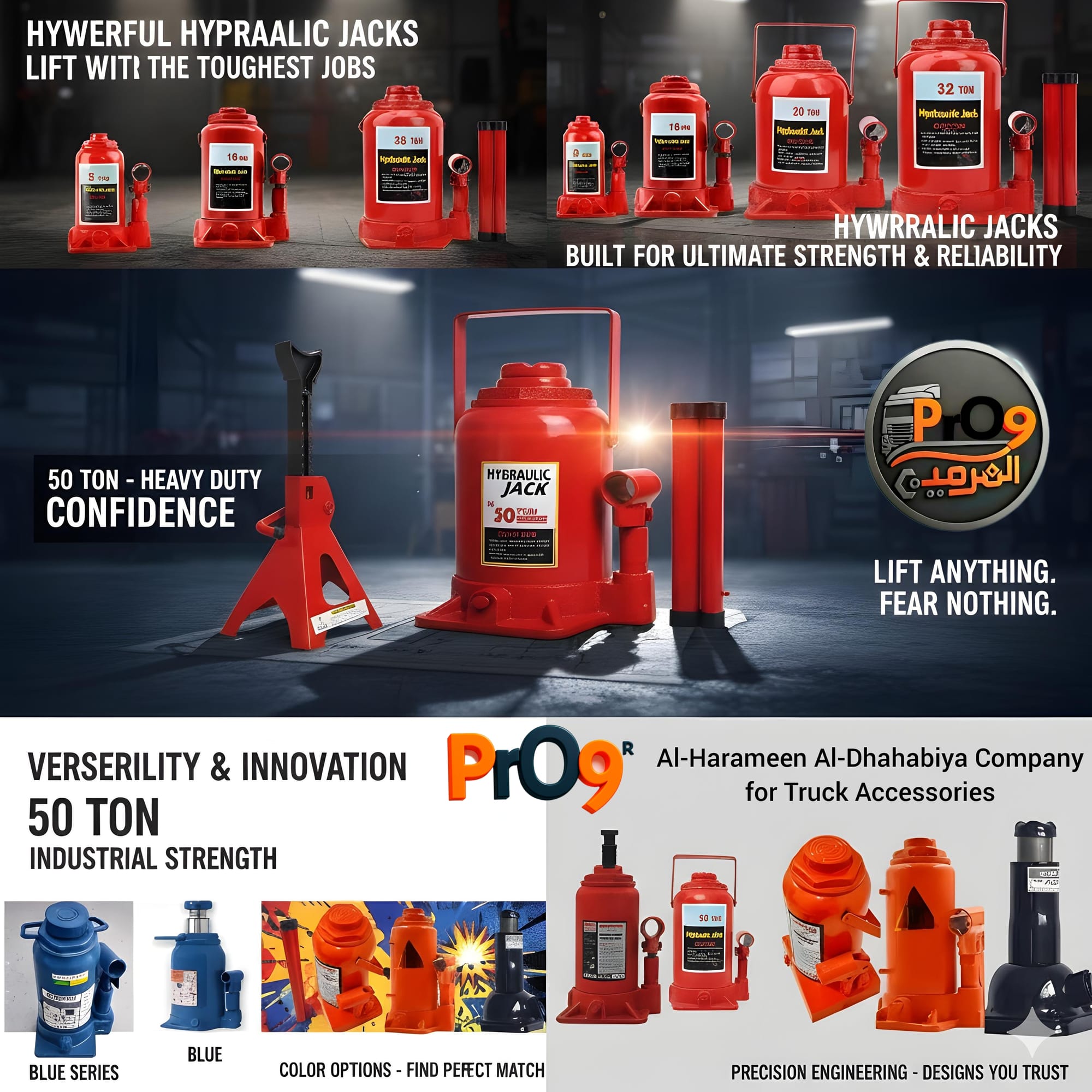 رافعة هيدروليك عفريتة