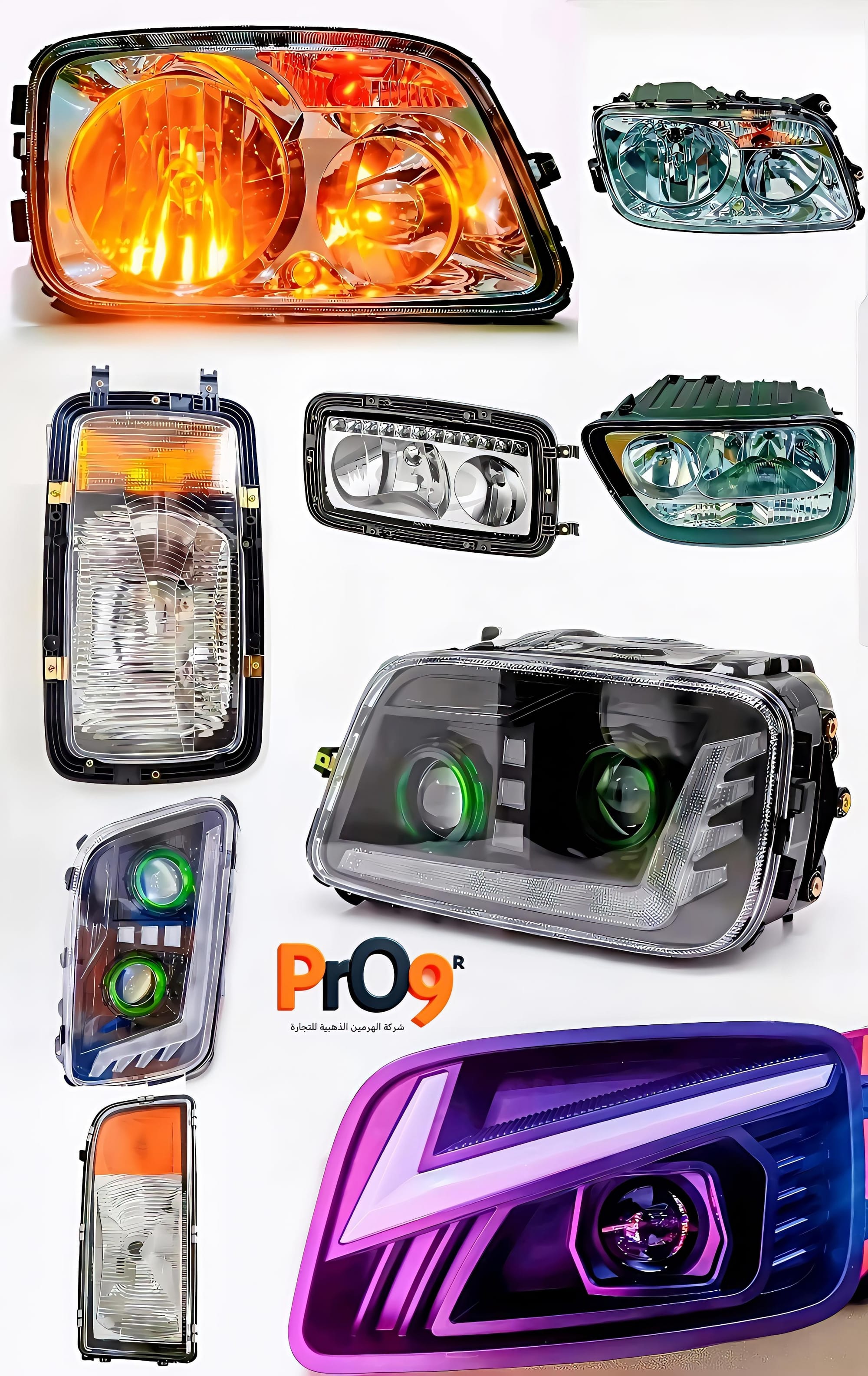 شمعات امامية شاحنة