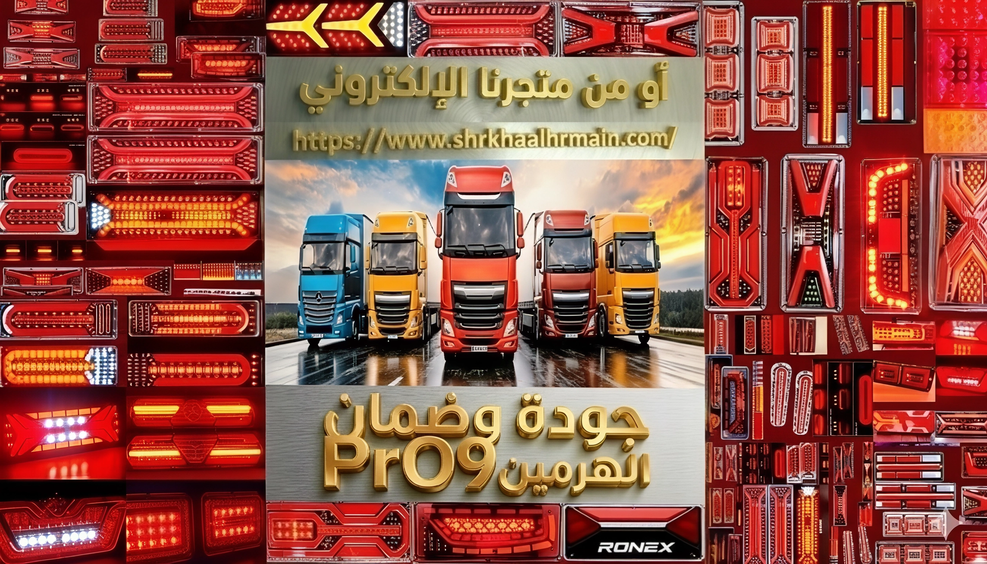 اسطبات شاحنات ليد بروناين PrO9 مميزة بجودة عالية من شركة الهرمين الذهبية مجمع بن حثلان