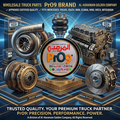 أهم 10 أخطاء تخرب الشاحنة بعد الصيانة, وكيف تتجنبها بقطع عالية الجودة من الهرمين الذهبية