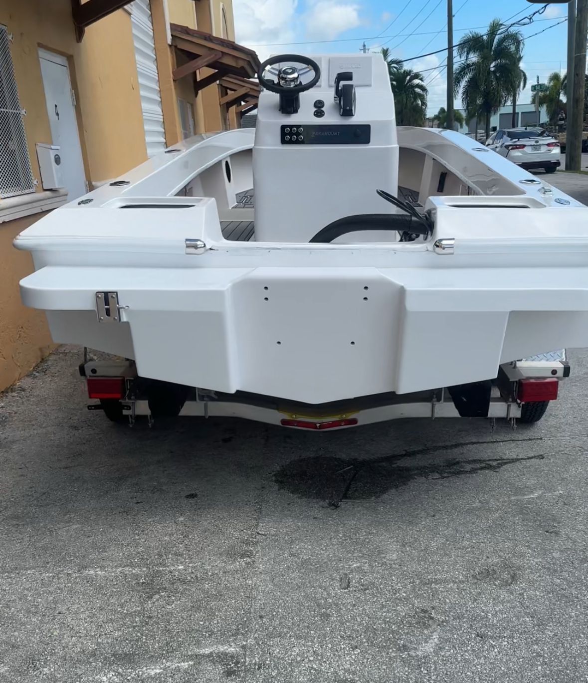 Single Engine Outboard Bracket