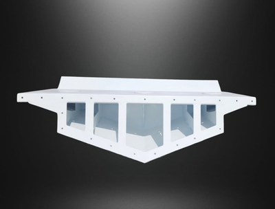 Triple Engine Bracket with Integrated Swim Platform