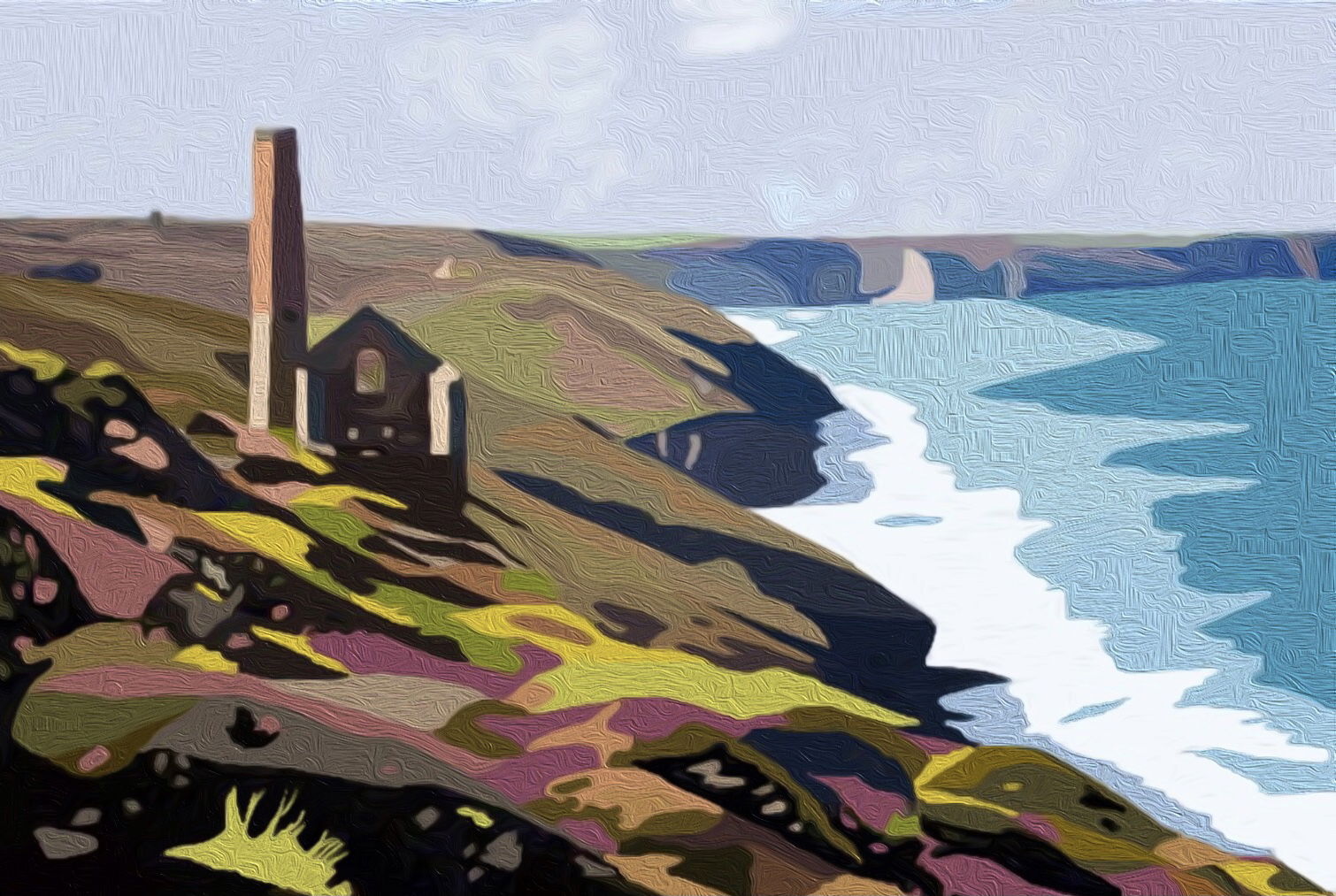 'Wheal Coates Tin Mine, Cornwall'