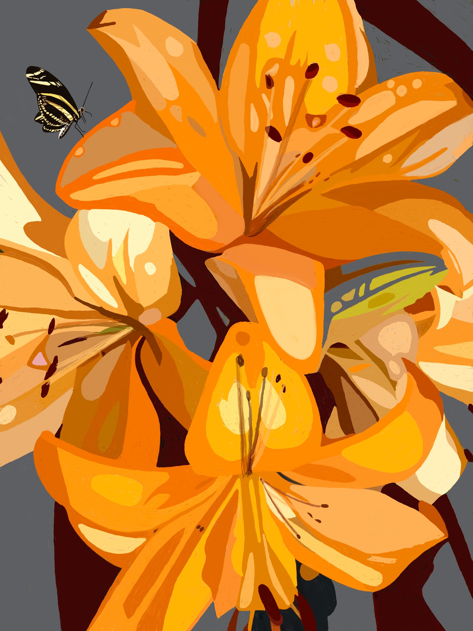 Golden Lilies