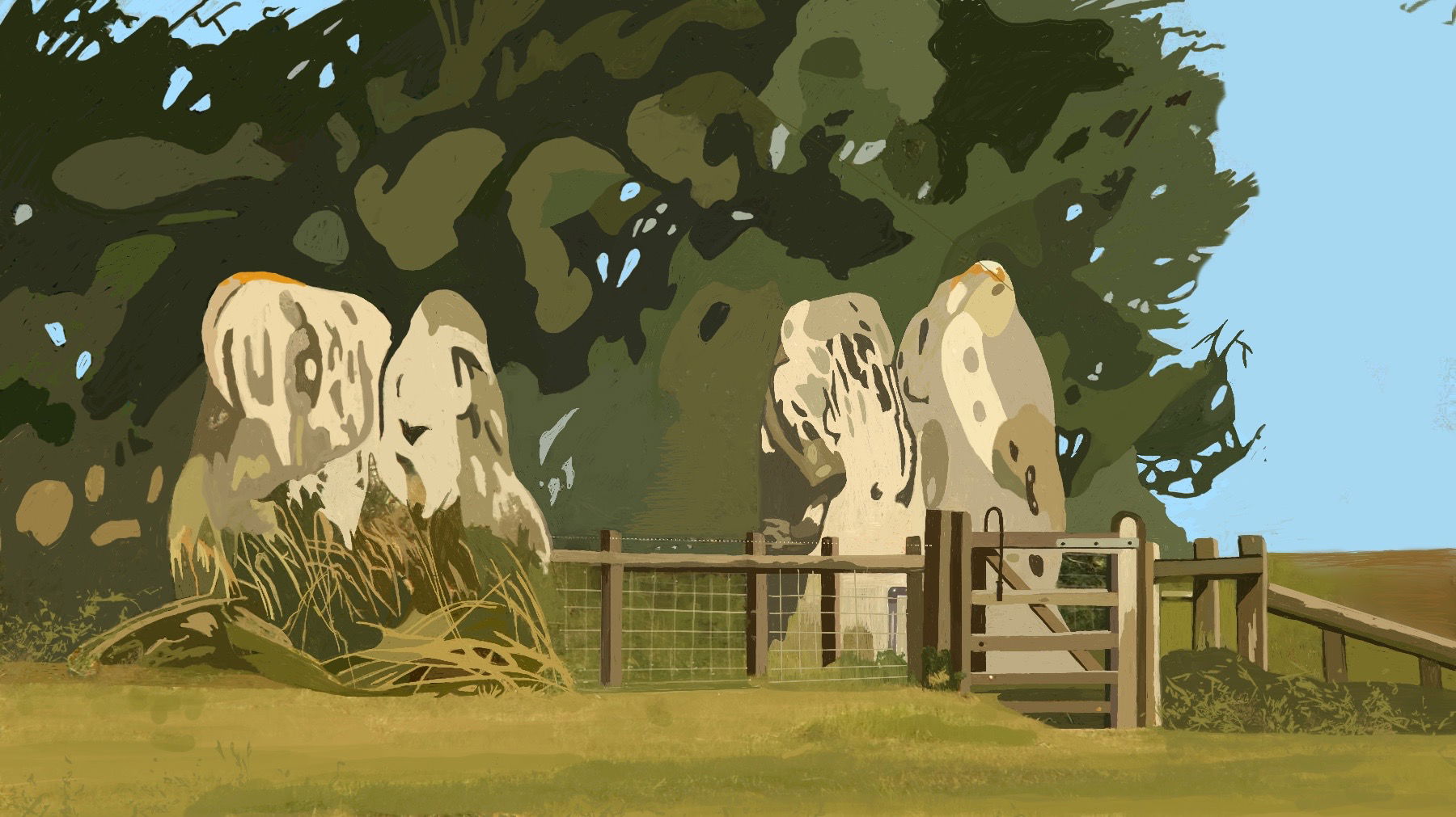 The Gate To The Stones, Avebury.