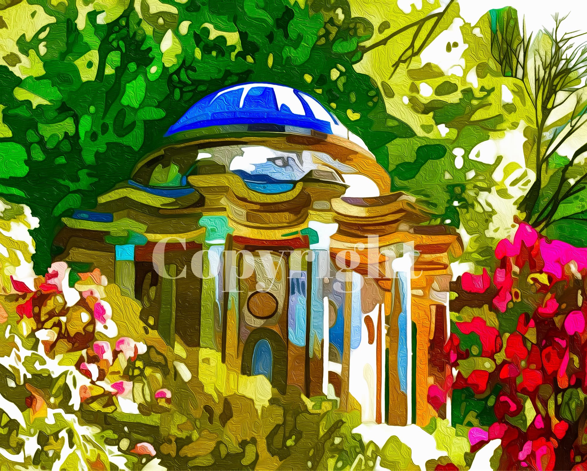 The Temple Of Apollo, Stourhead NT