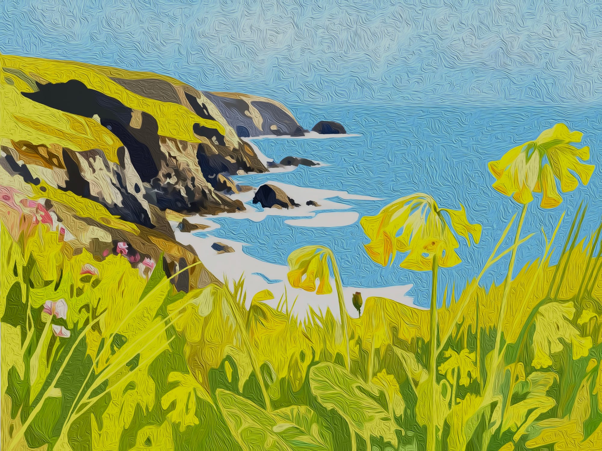 Cornish Coastal Cowslips