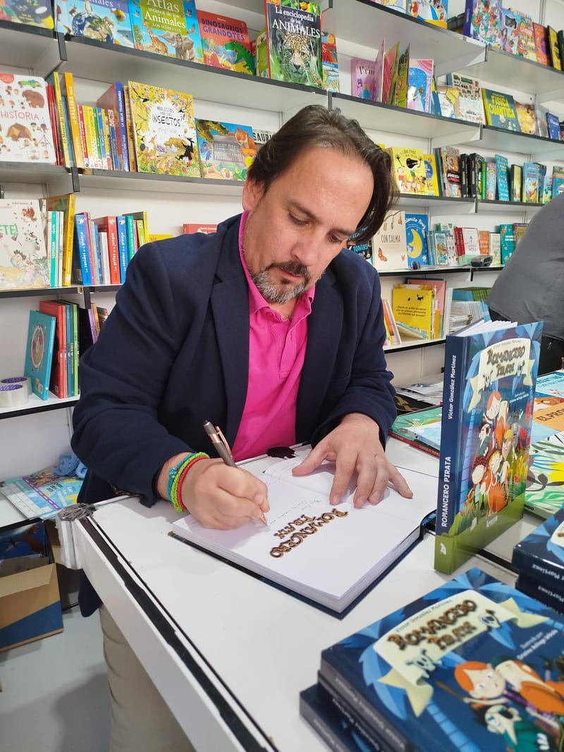 Firma de ejemplares el domingo 18 de mayo en Fuenlabrada