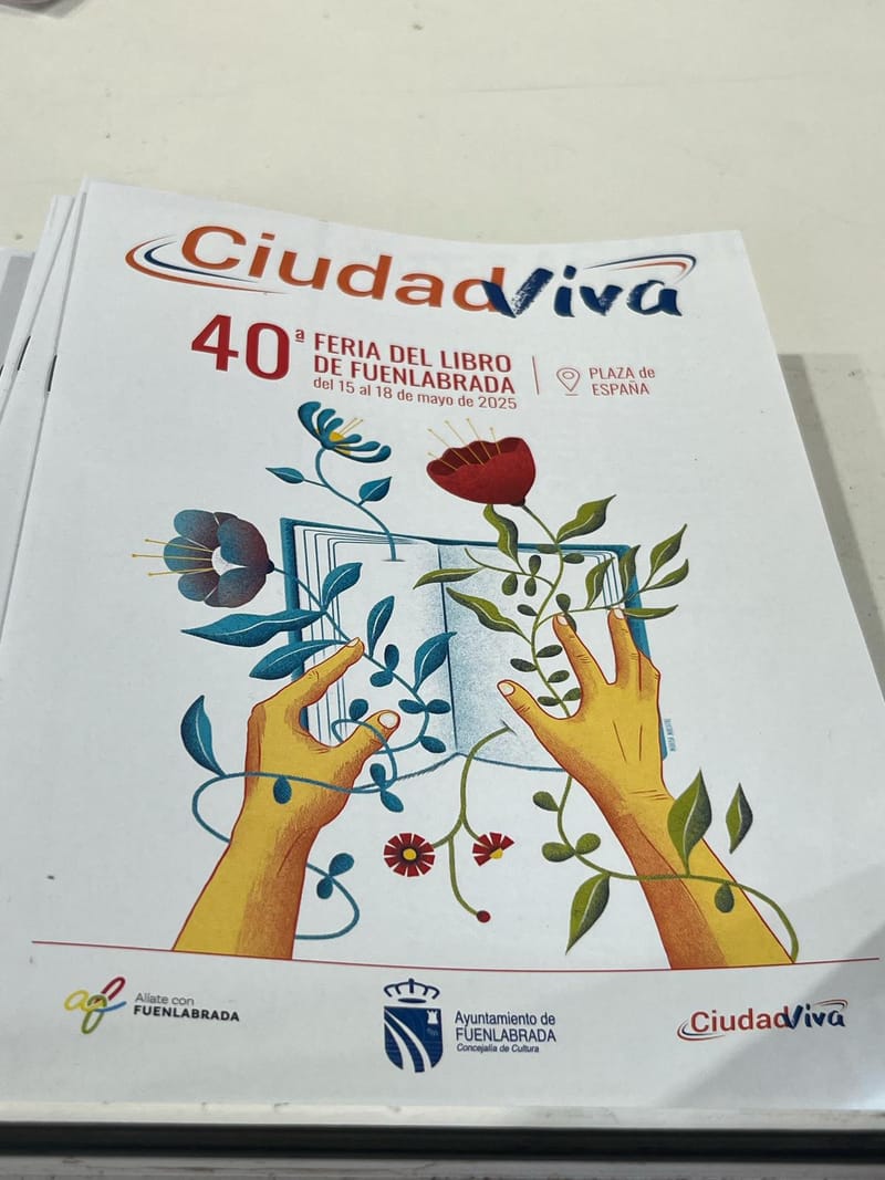 Firma de ejemplares el domingo 18 de mayo en Fuenlabrada