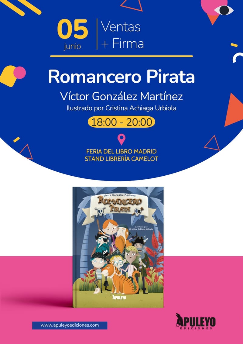 FIRMA DE EJEMPLARES EN LA FERIA DEL LIBRO DE MADRID