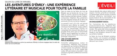 2026 : Les aventures d’Émily, une expérience littéraire et musicale immersive pour toute la famille