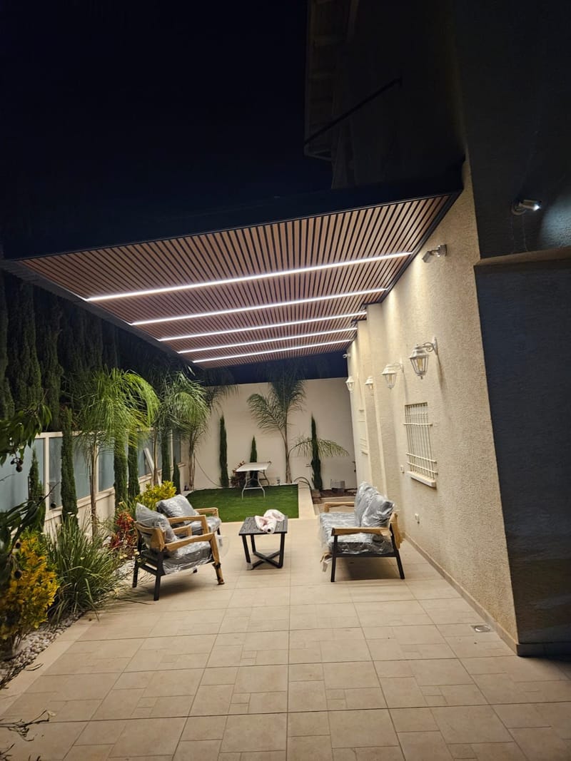 פתרונות הצללה מתקדמים בהתאמה לכל חלל חוץ