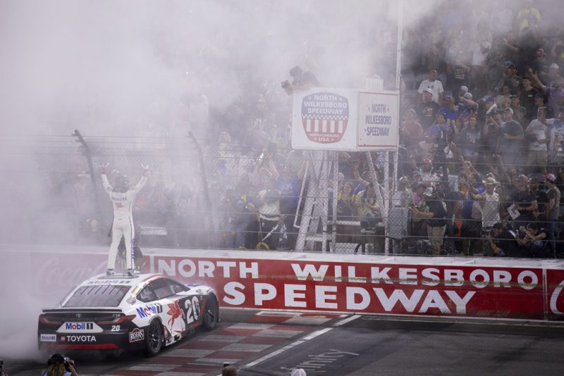 The NASCAR All Star Race at North Wilkesboro Speedway