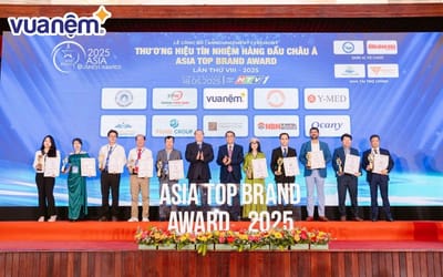 Vua Nệm vinh dự đạt giải thưởng SẢN PHẨM - DỊCH VỤ TỐT NHẤT DO NGƯỜI TIÊU DÙNG BÌNH CHỌN 2025 (THE BEST PRODUCT - SERVICE AS VOTED BY CONSUMERS 2025)