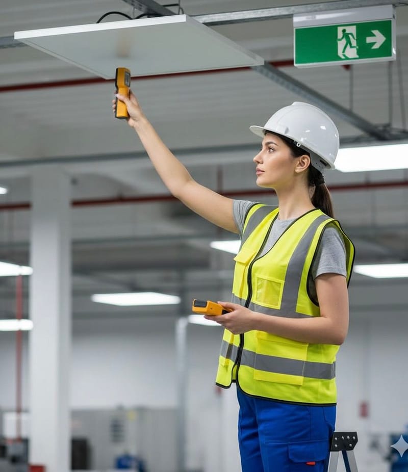 Ellenőriztetné munkahelyi és biztonsági világításait?