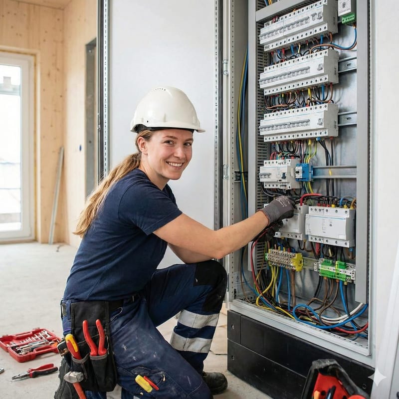 Elektromos hálózat kiépítése, felújítása, karbantartása