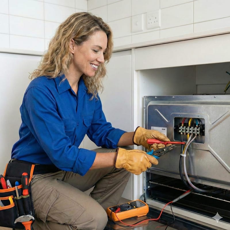 Háztartási készülék bekötés