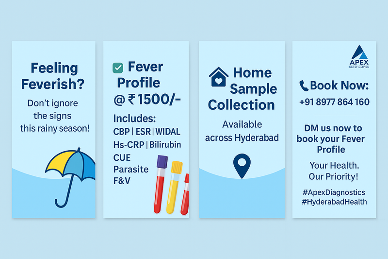 Fever in Hyderabad? Get a Complete Fever Profile Test with Home Sample Collection